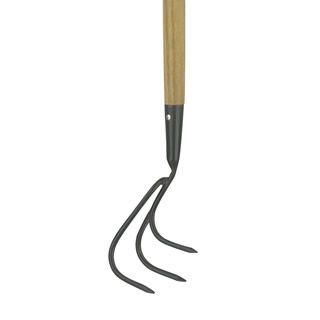 Carbon Steel Long Handled 3 Prong Cultivator - Lyonshall Nurseries and ...