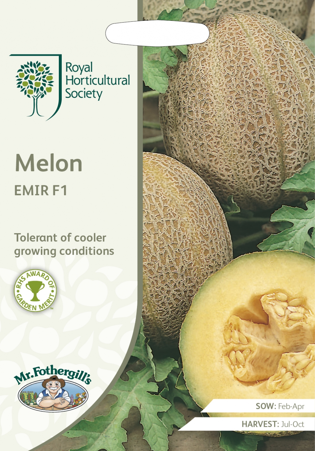 RHSV MELON Emir F1 - Lyonshall Nurseries and Garden Centre | Herefordshire